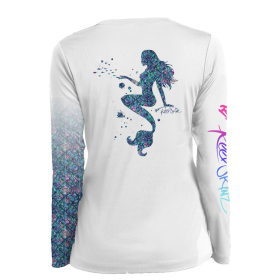 Mermaid Sequins (Color: White, size: 4X Large)