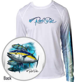 Tuna Skinz (Color: White, size: 4X Large)
